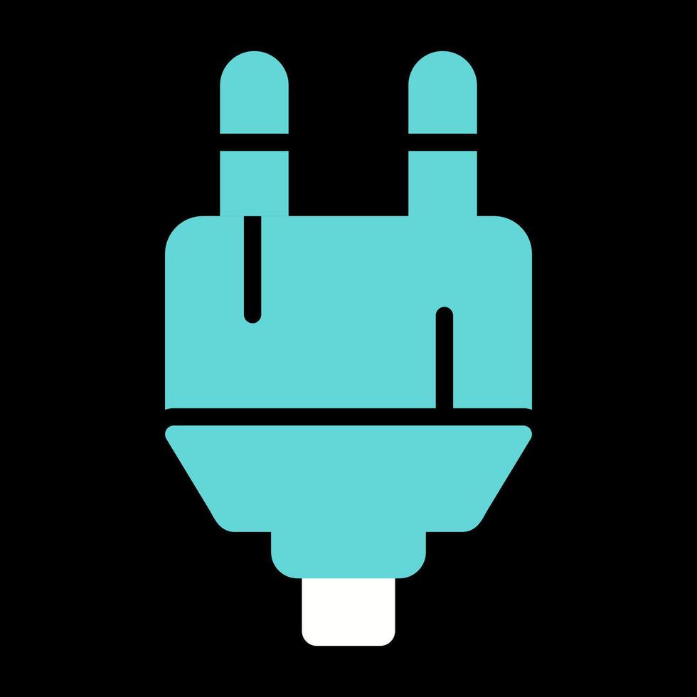 Plug-Vektor-Symbol vektor