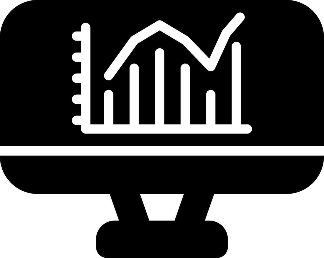 Statistik-Vektorsymbol vektor