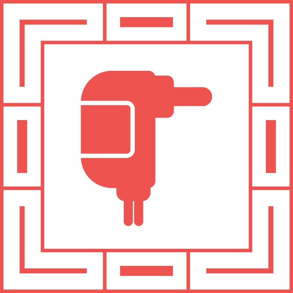 Plug-Vektor-Symbol vektor