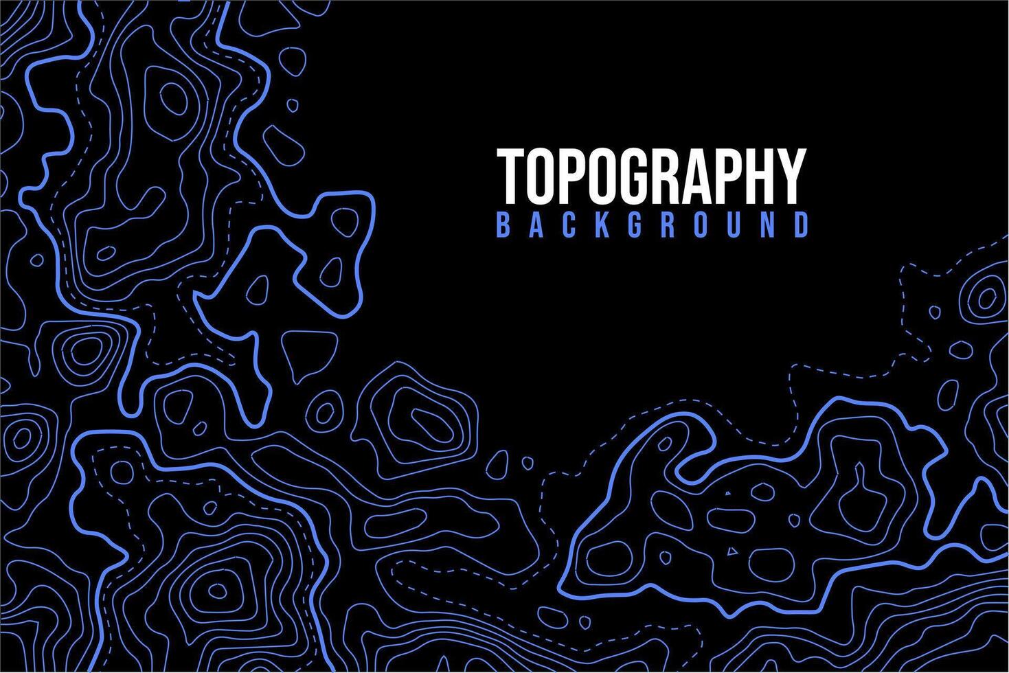 topografisk Karta abstrakt bakgrund vektor