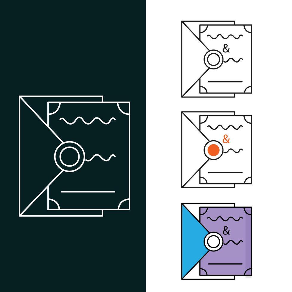 inbjudan vektor illustration ikon design
