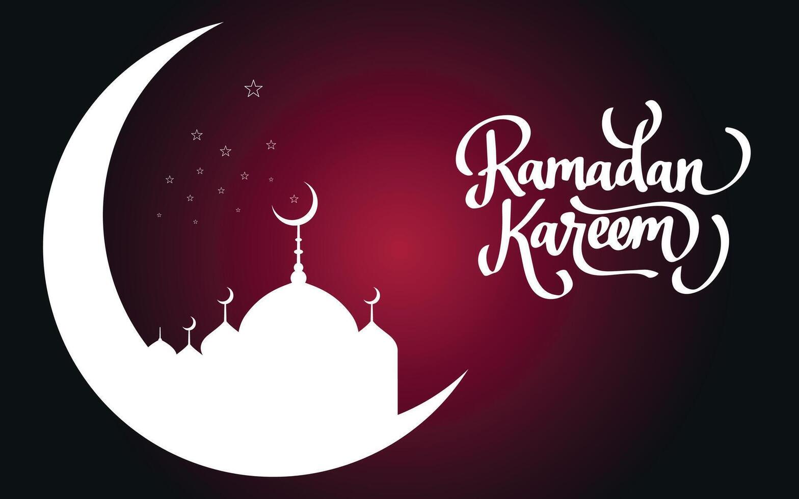 ramadan kareem vektor illustration för baner och social media inlägg