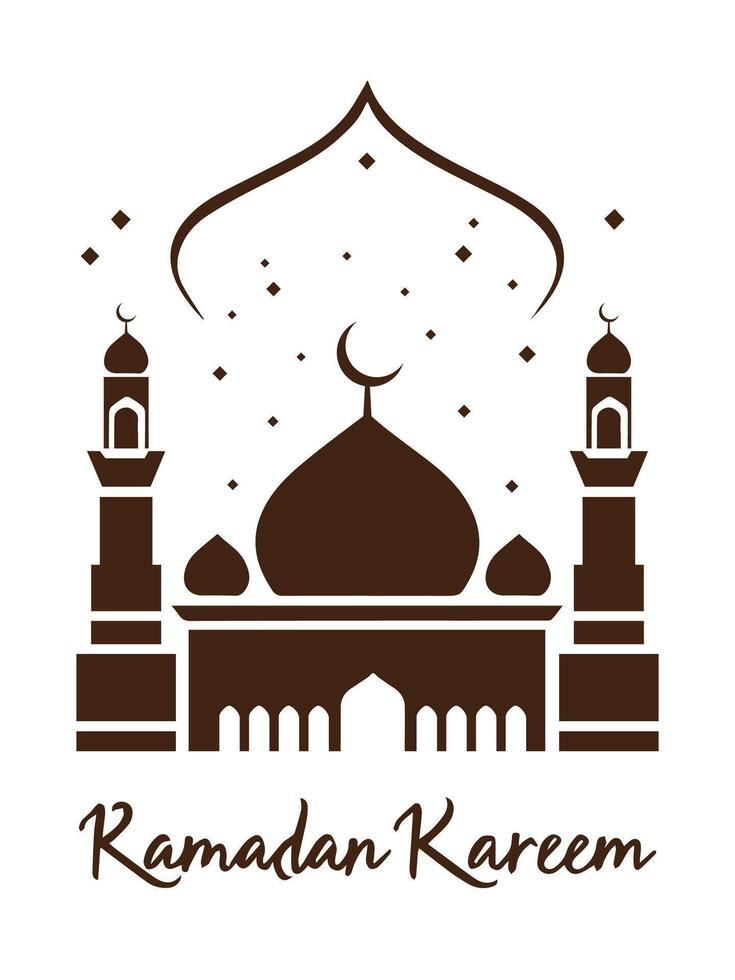 ramadan kareem islamic design och kalligrafi. vektor illustration för helig månad ramadan firande. kalligrafi betyda ramadan kareem