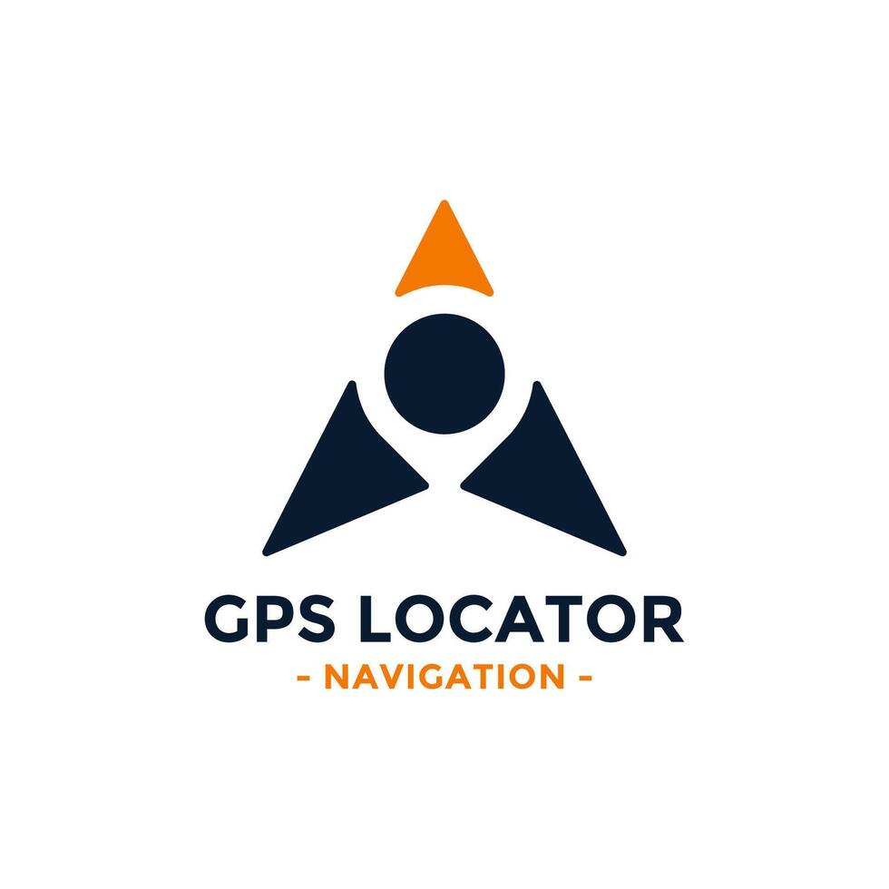 gps locator logotyp design mall. gps Karta plats och riktning ikon vektor kombination. direkt företag pil logotyp symbol begrepp.