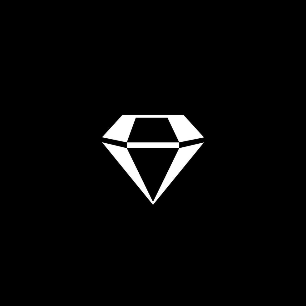 diamant logotyp eller ikon design vektor