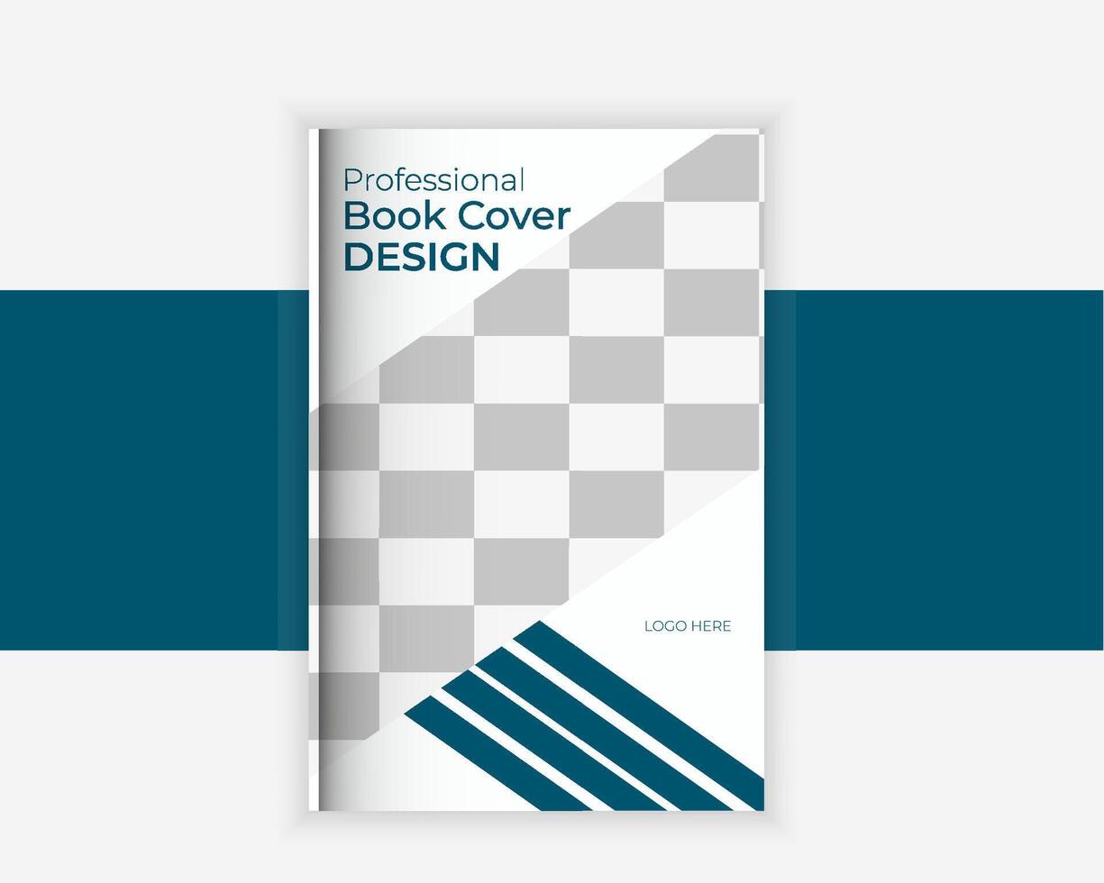 modernes Buchcover-Design vektor