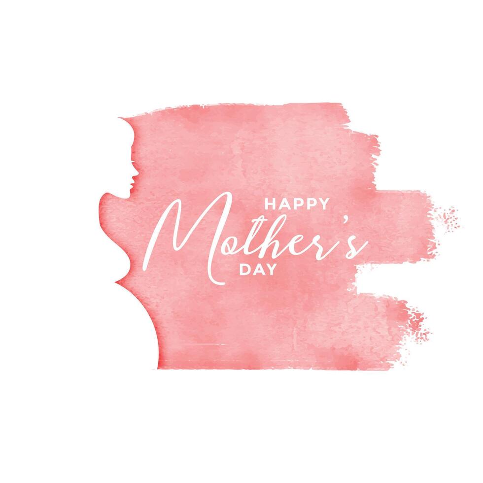 glücklich Mütter Tag Hintergrund mit schwanger Frauen Silhouette vektor