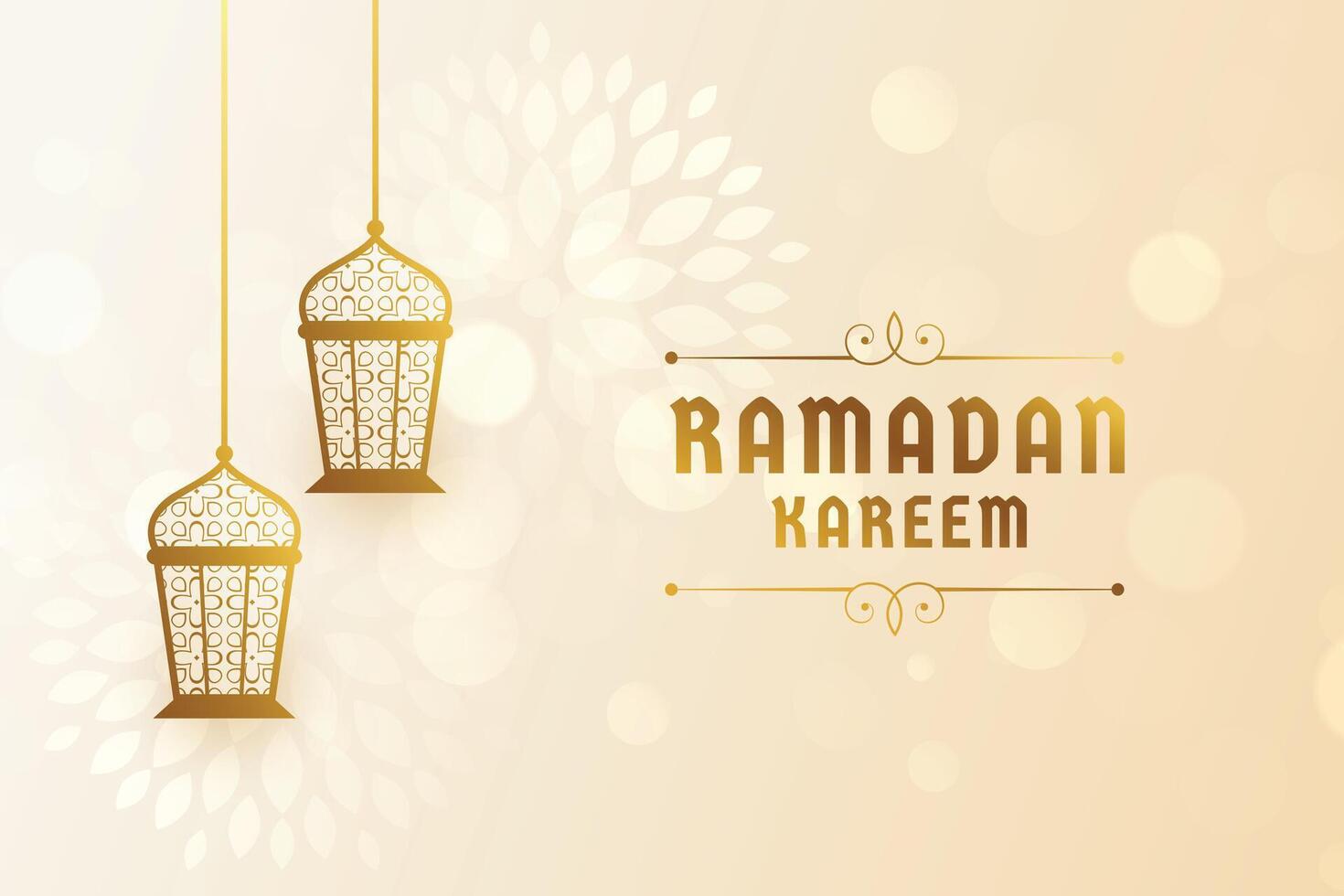 Ramadan kareem heilig Monat eid Festival Design vektor