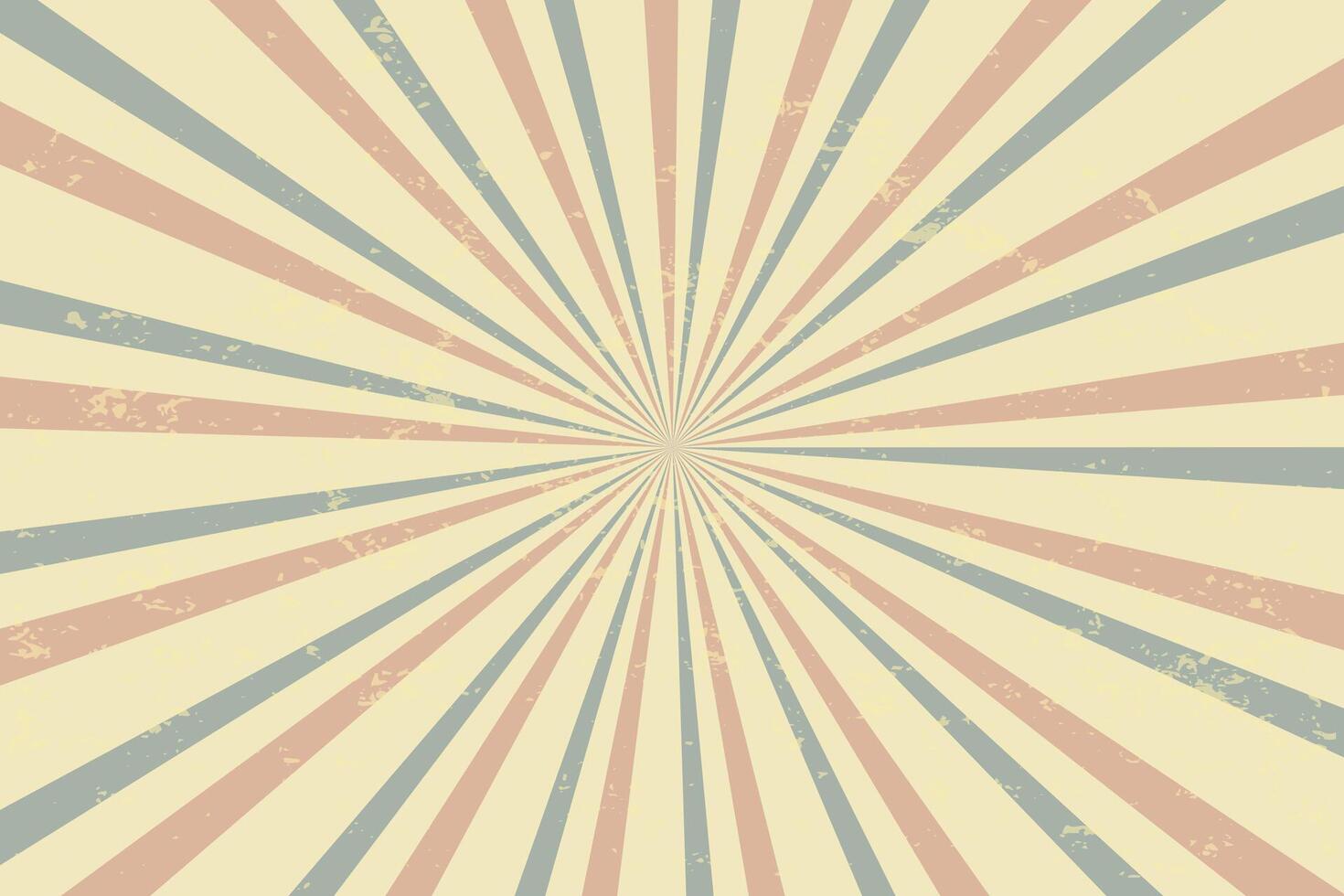 abstrakt Sunburst Karneval Hintergrund im retro Stil vektor