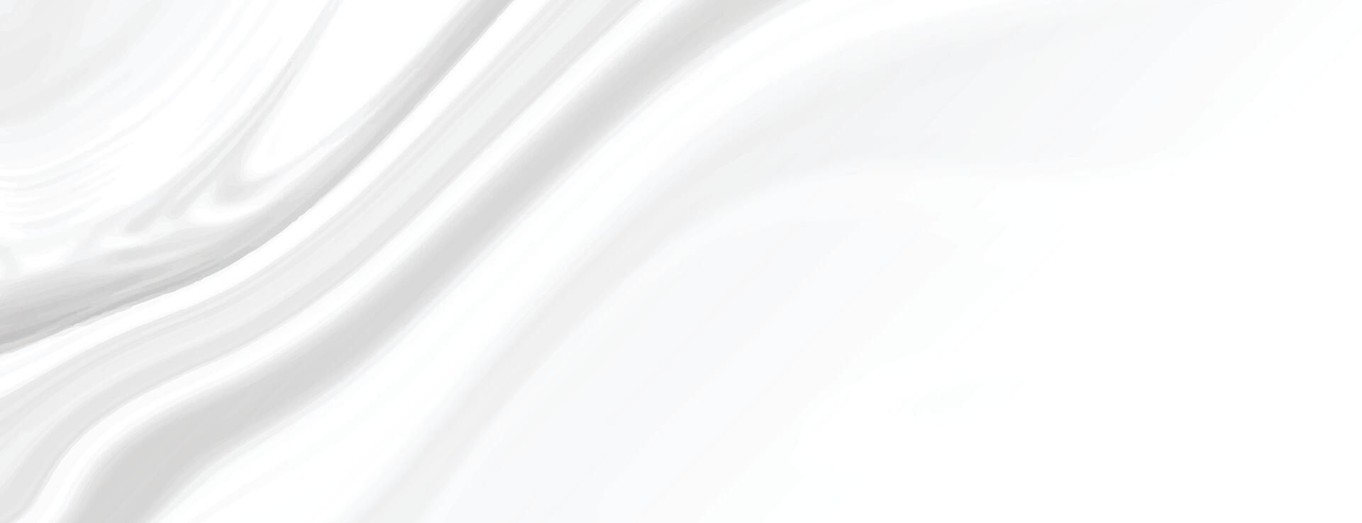 elegant Weiß Marmor Textur abstrakt Hintergrund im Flüssigkeit Stil vektor