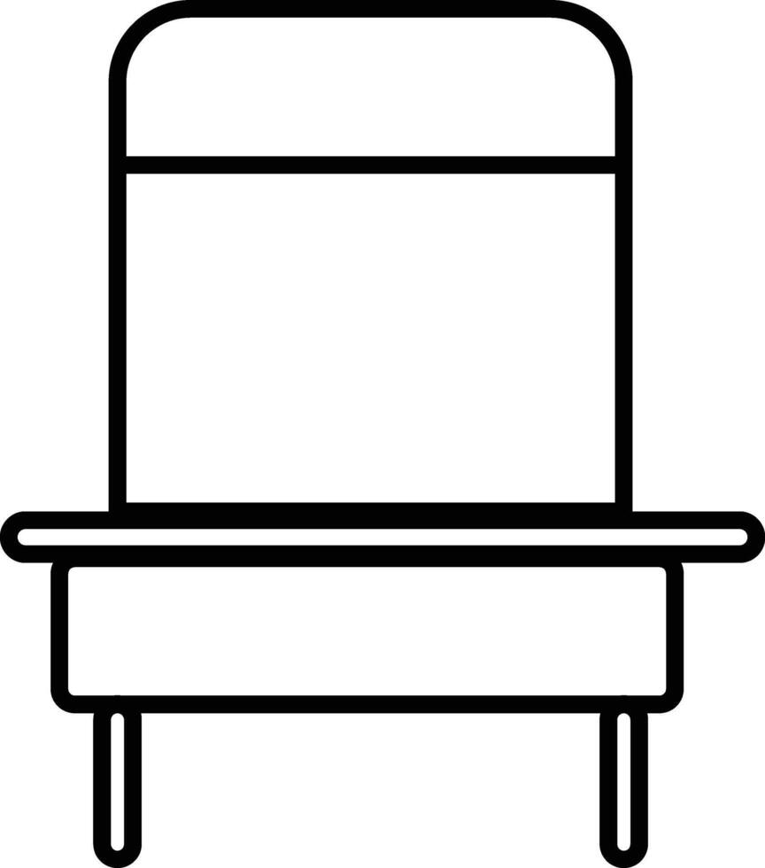 sida stol illustration design vektor