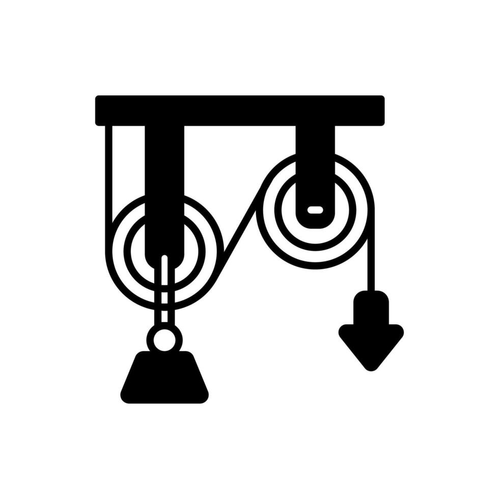 remskiva ikon i vektor. logotyp vektor