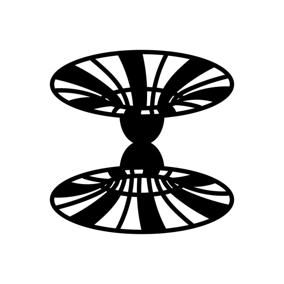 kvant fysik ikon i vektor. logotyp vektor