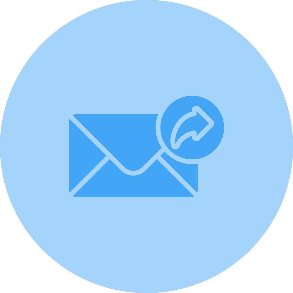 Email Weiterleitung Vektor Symbol