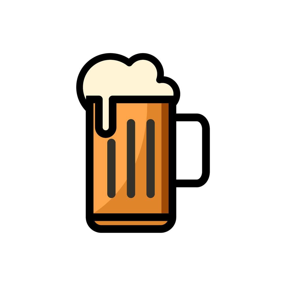 Bier Symbol Design Vektor Vorlage