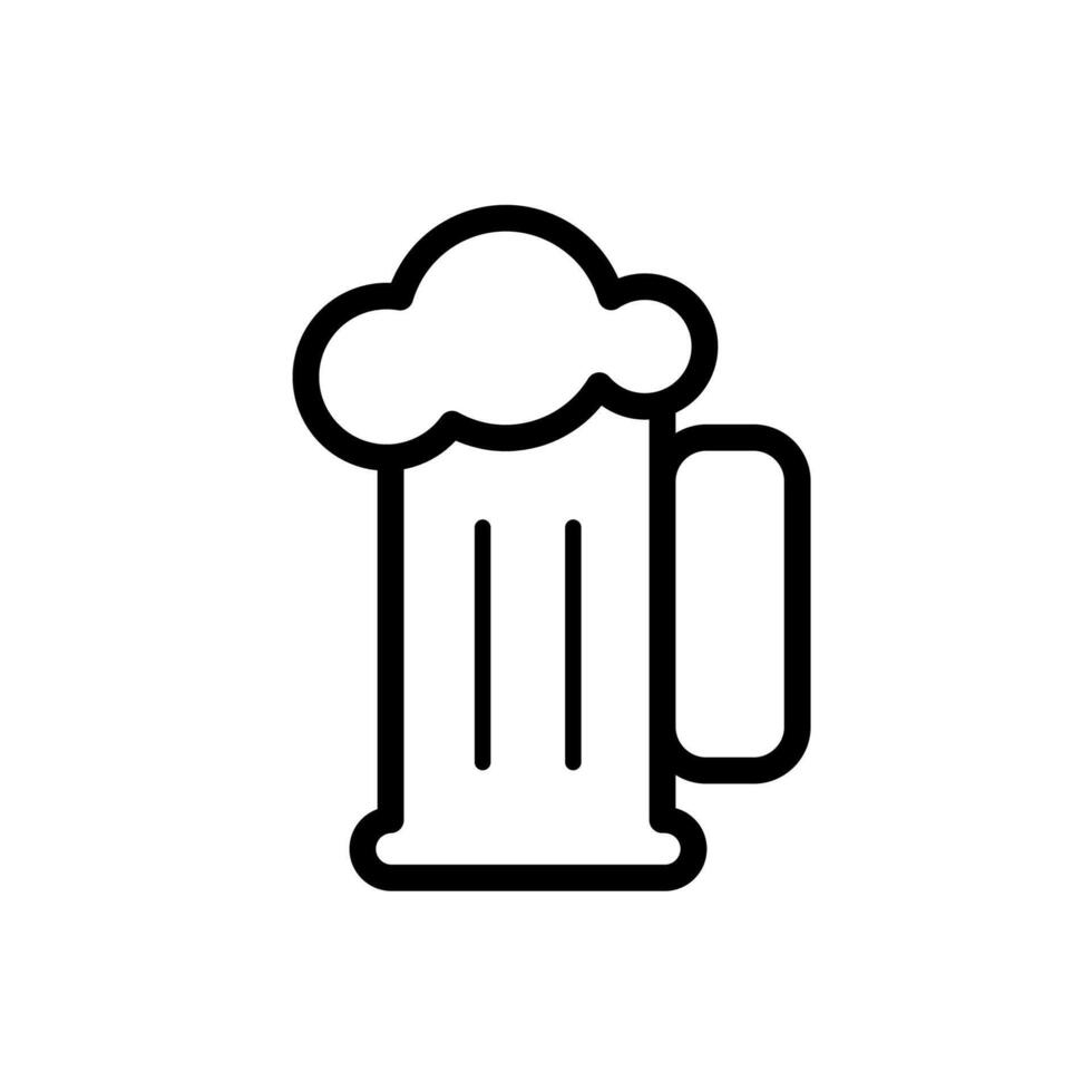 Bier Symbol Design Vektor Vorlage