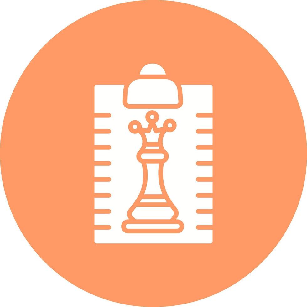 Zwischenablage Schach Vektor Symbol