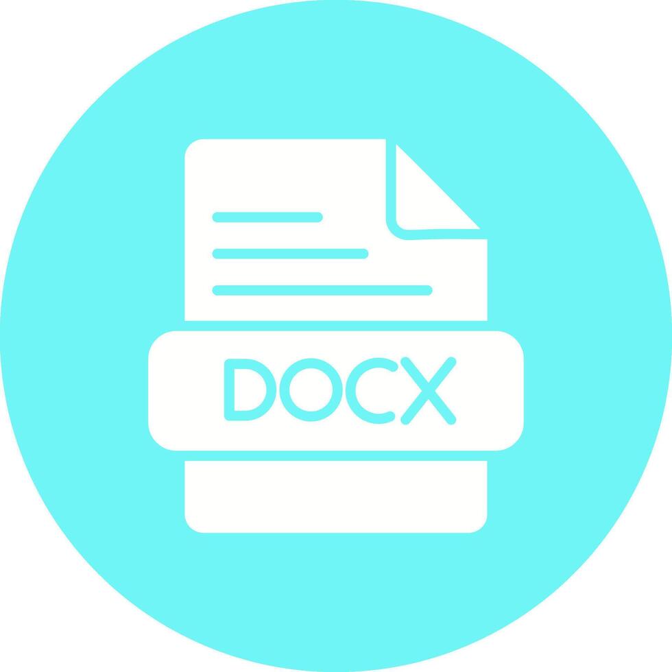 docx vektor ikon