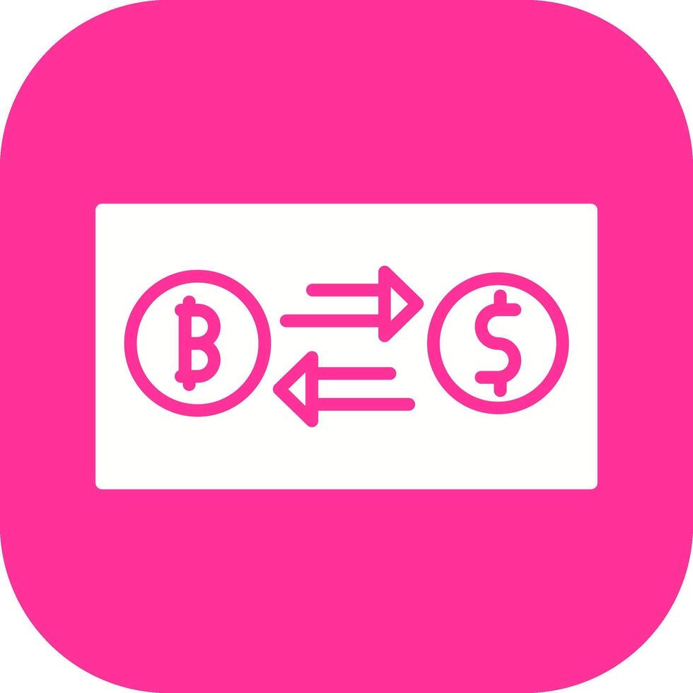 Geldwechsel-Vektor-Symbol vektor