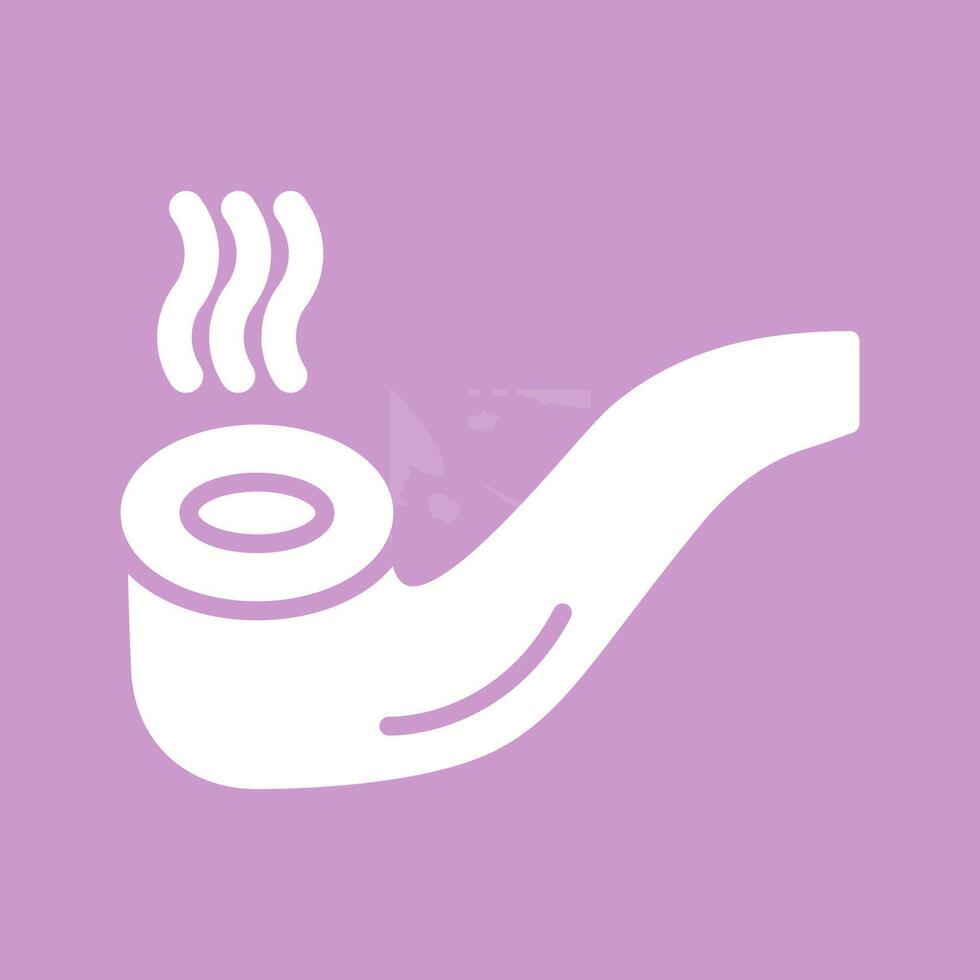 Vektorsymbol für Zigarrenpfeife vektor