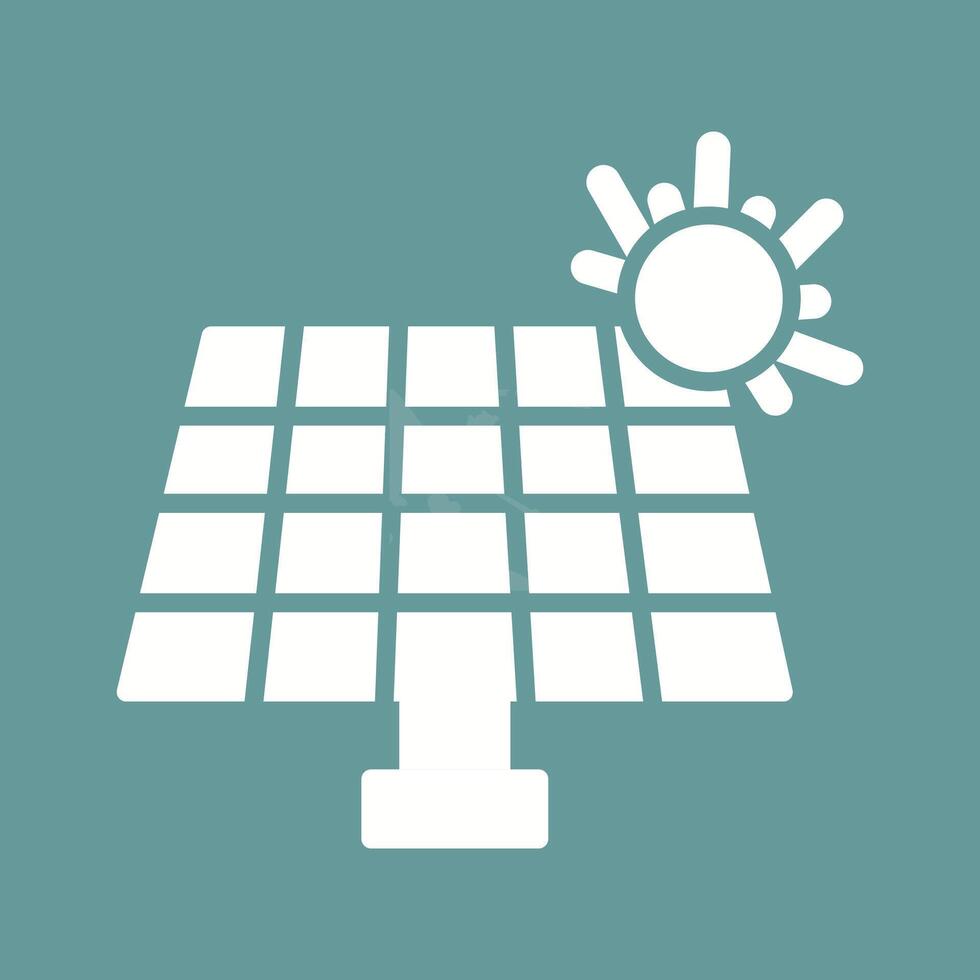 sol- panel vektor ikon