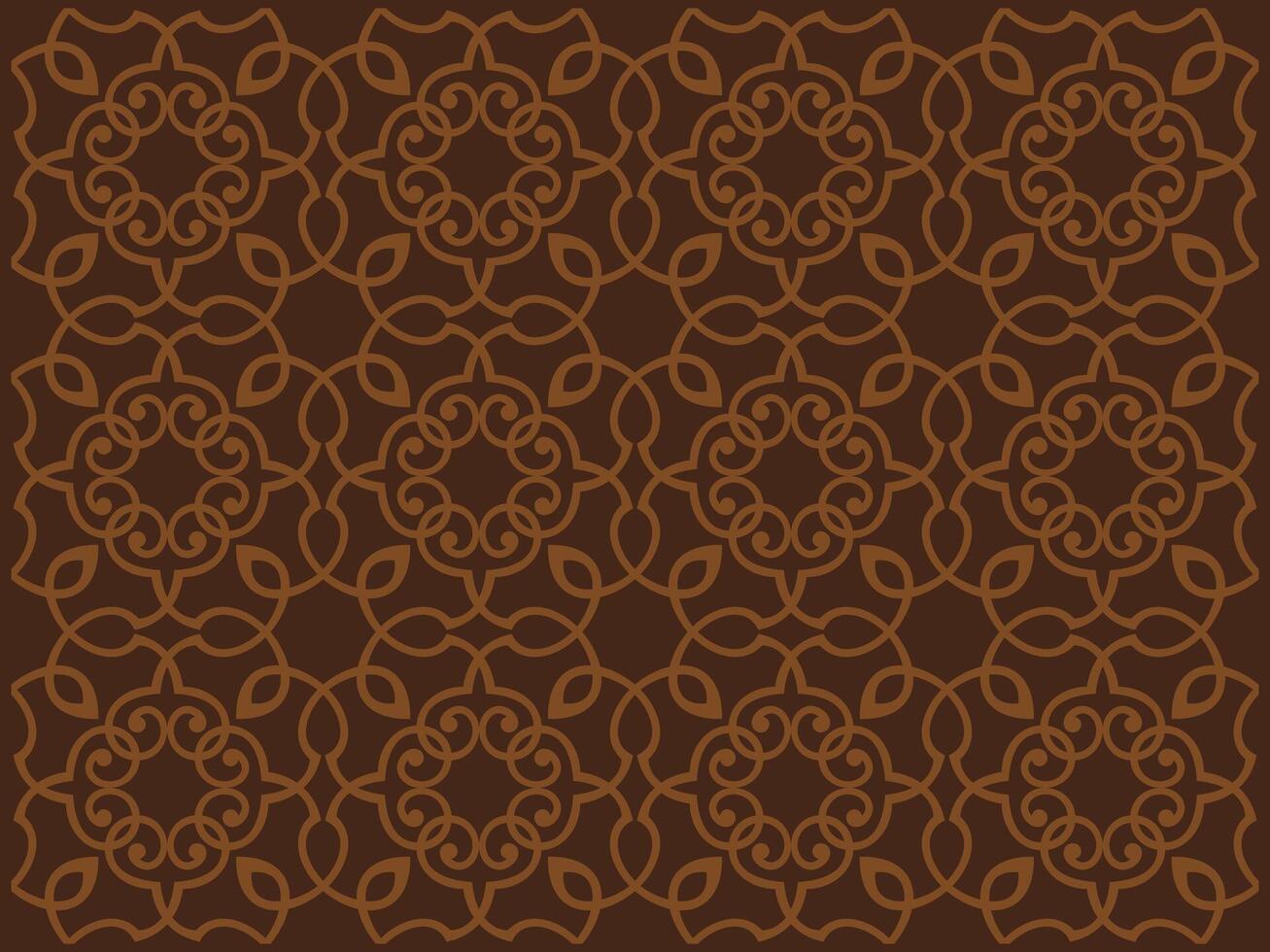 Blumen- Muster Hintergrund, traditionell Design Batik Muster Vektor