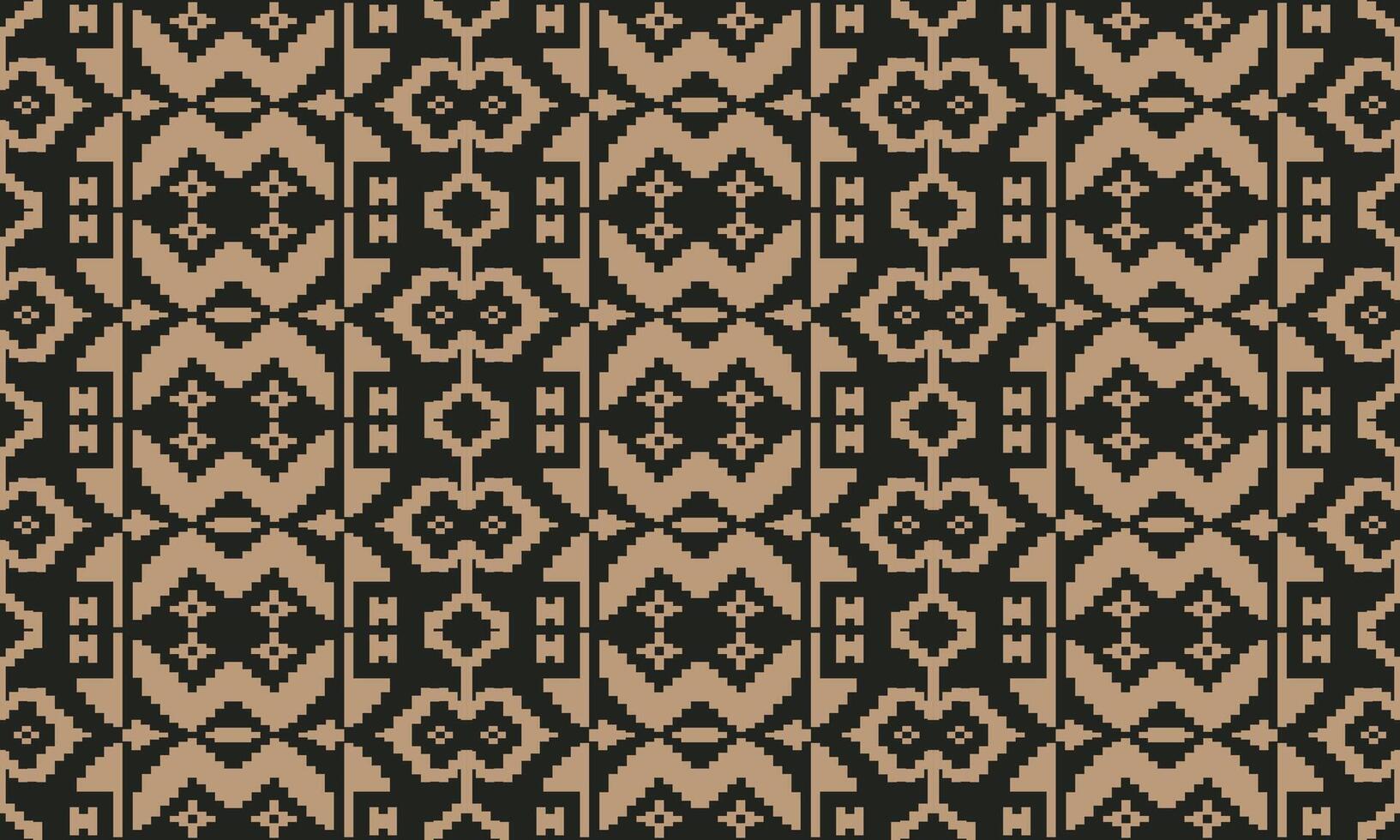 Songket Muster Hintergrund, traditionell Design Muster Vektorn vektor