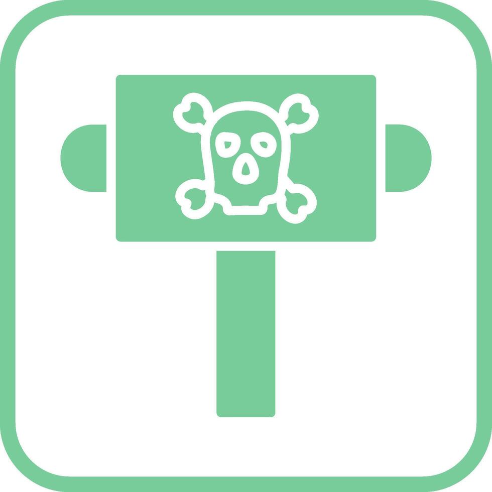 Pirat-Zeichen-Vektor-Symbol vektor