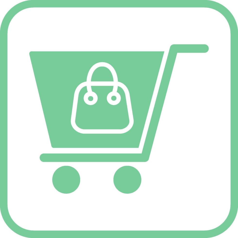 Shopping-Vektor-Symbol vektor