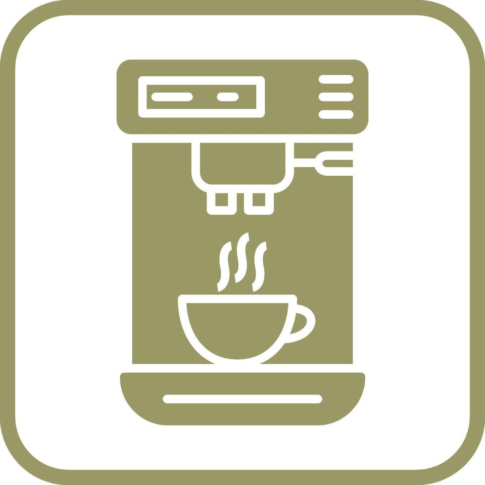 kaffe maskin jag vektor ikon