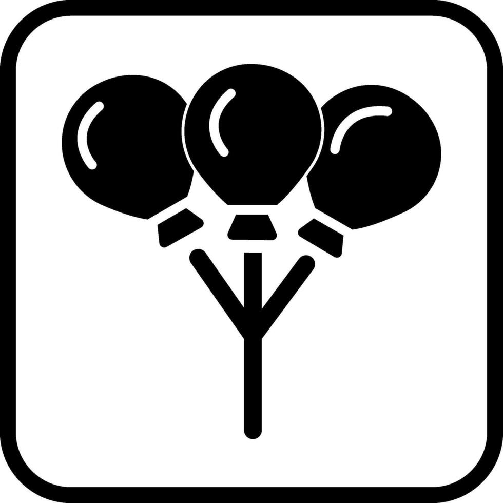 Ballon-Vektor-Symbol vektor