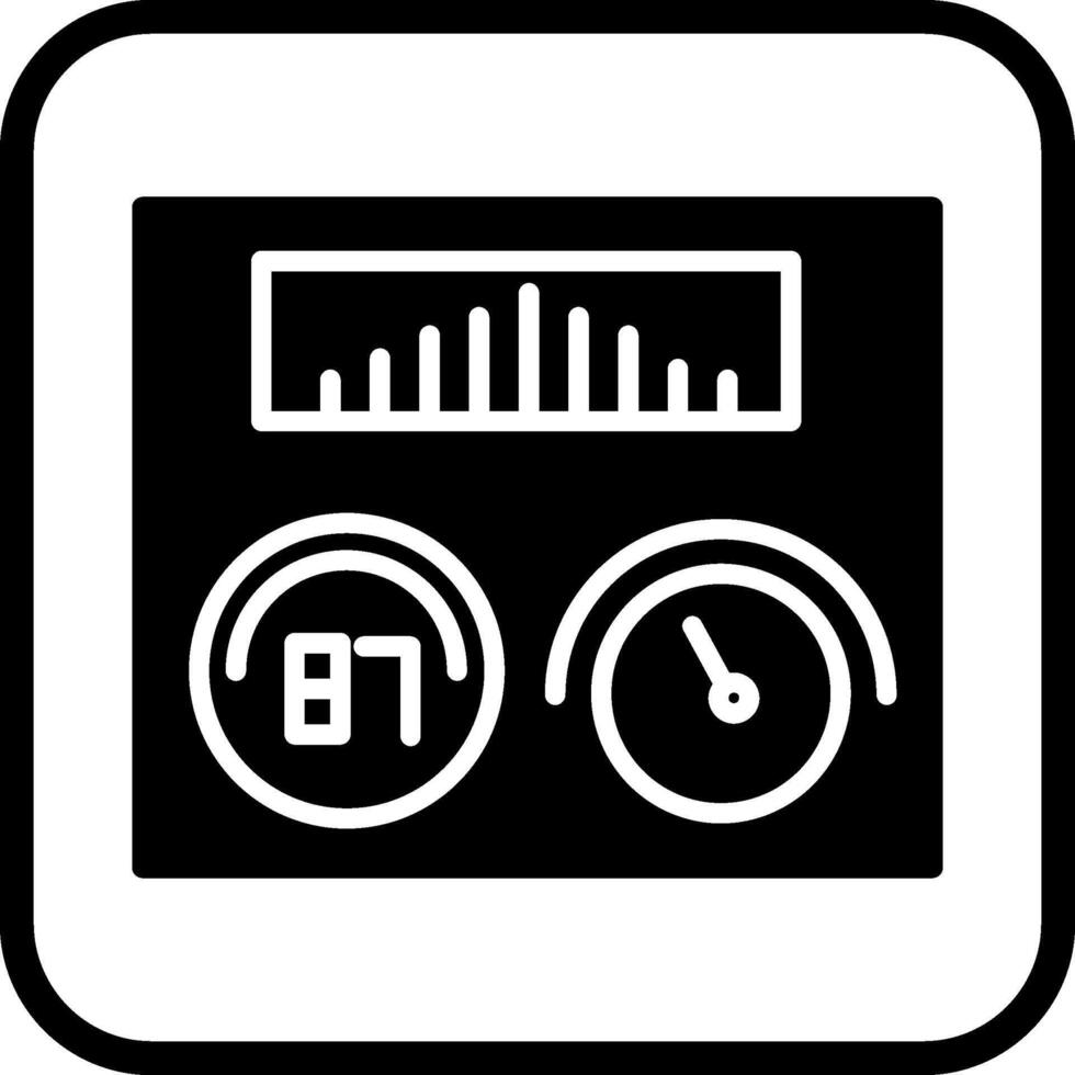 termoregulator vektor ikon