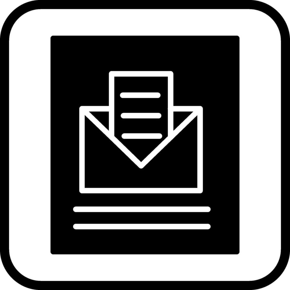 Mail öffnen Vektor Symbol