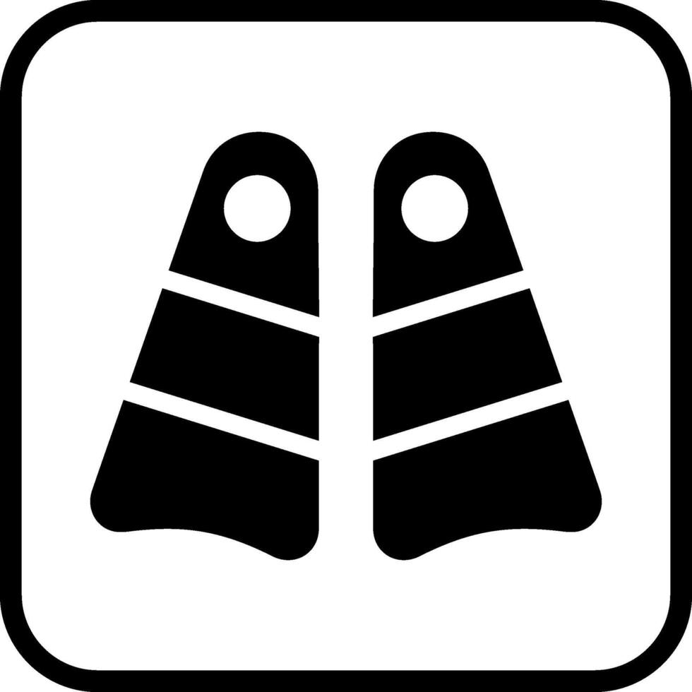 Flossen Vektor Symbol