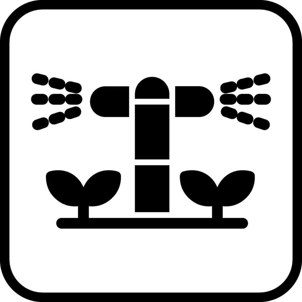 Sprinkler-Vektorsymbol vektor