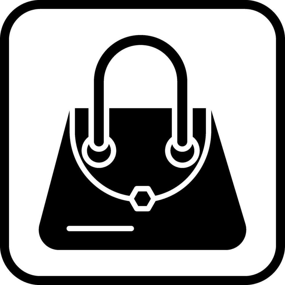 Handtaschen-Vektor-Symbol vektor