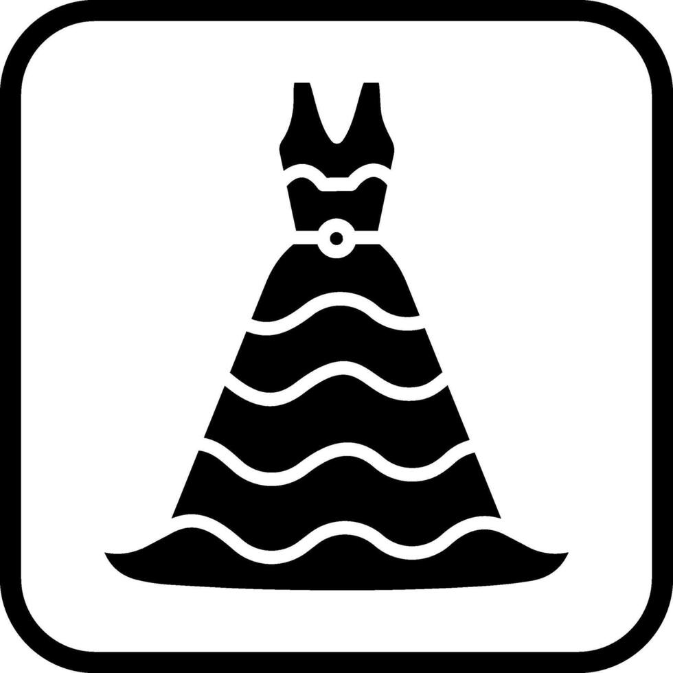 Kleid-Vektor-Symbol vektor