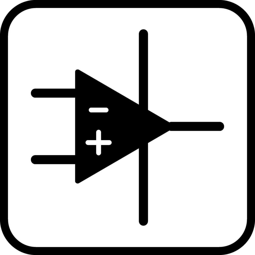 Verstärker Vektor Symbol