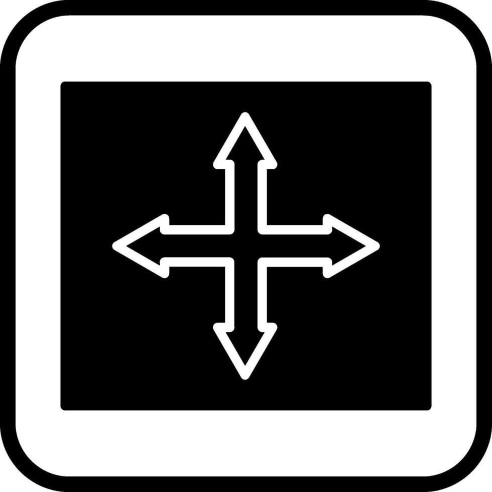 vägbeskrivning vektor ikon