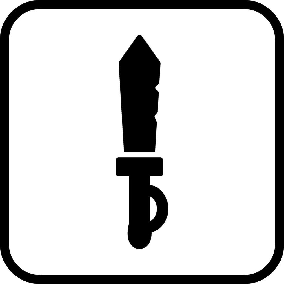 Piratenschwert-Vektorsymbol vektor