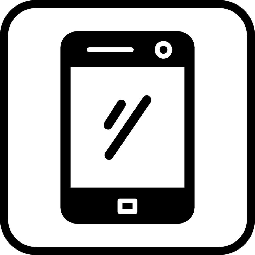 mobiles Vektorsymbol vektor