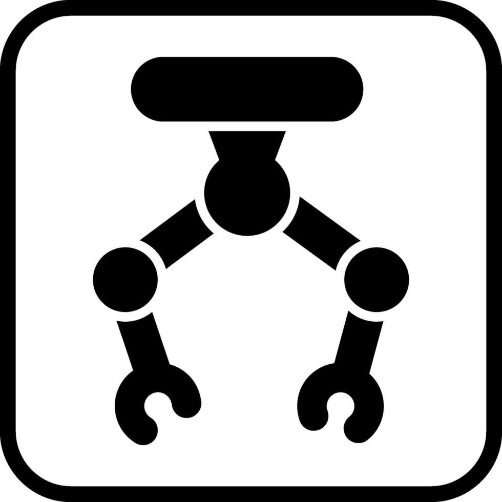 industriell Roboter ii Vektor Symbol