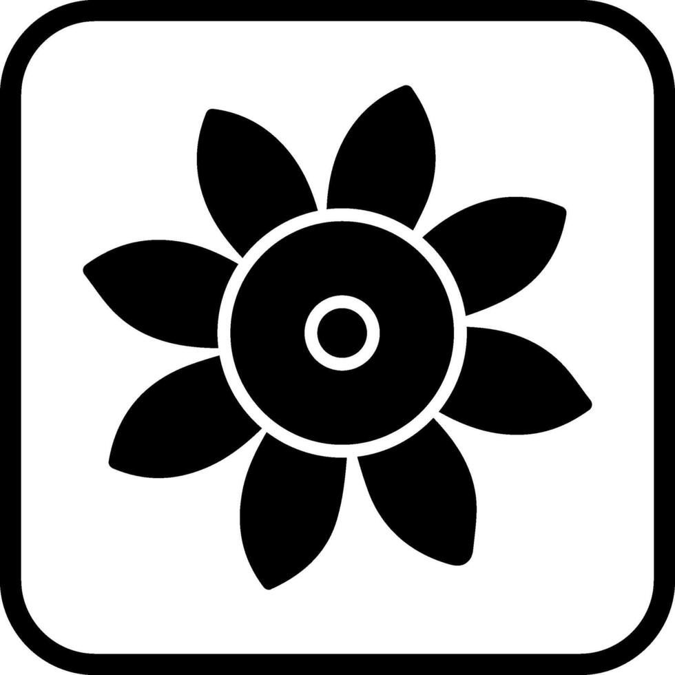 Blumen-Vektor-Symbol vektor