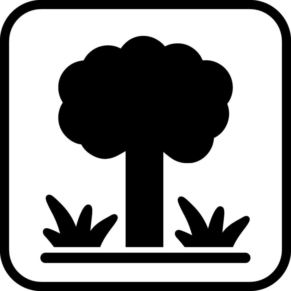 Baum-Vektor-Symbol vektor