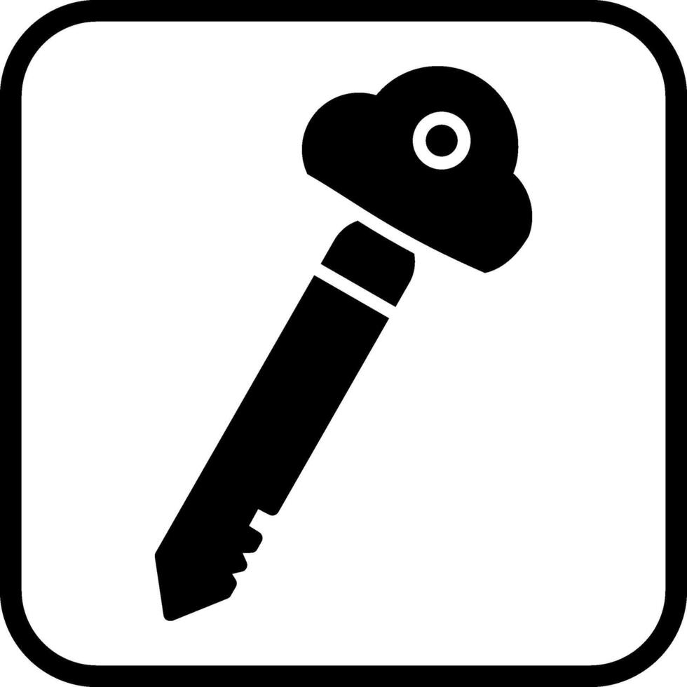 Schlüssel ii Vektor Symbol