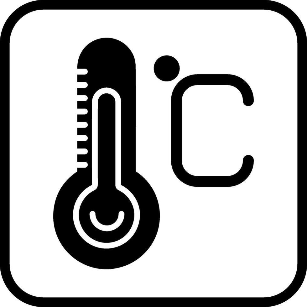 temperatur vektor ikon