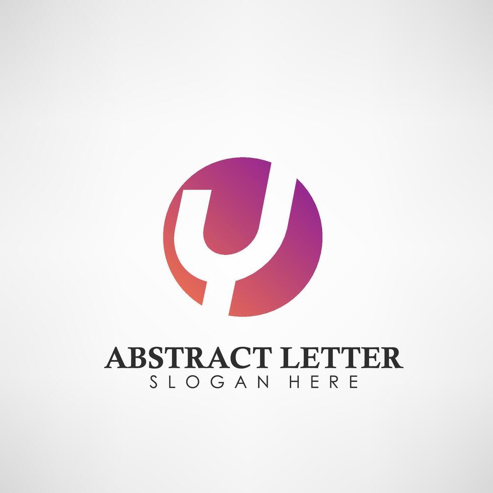 abstrakt Brief y Logotyp. geeignet zum Warenzeichen, Unternehmen Logo, und andere, Vektor Illustration