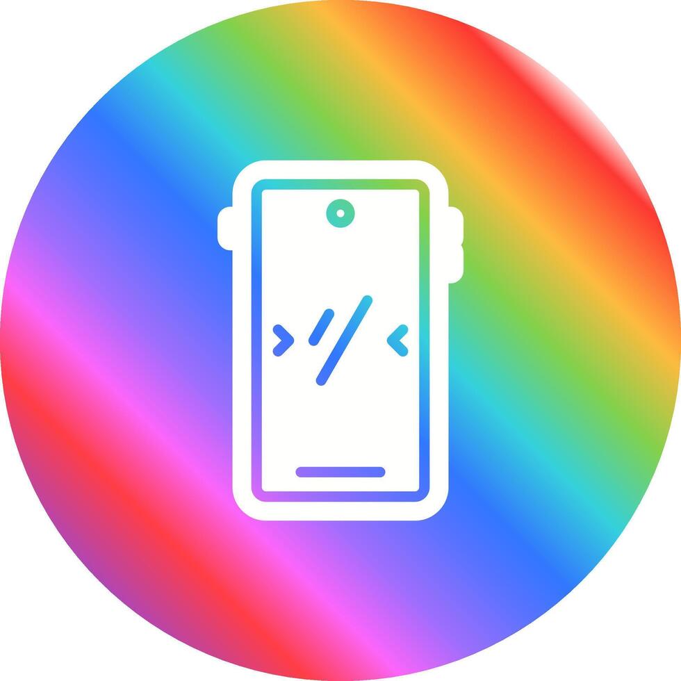 Smartphone-Vektorsymbol vektor