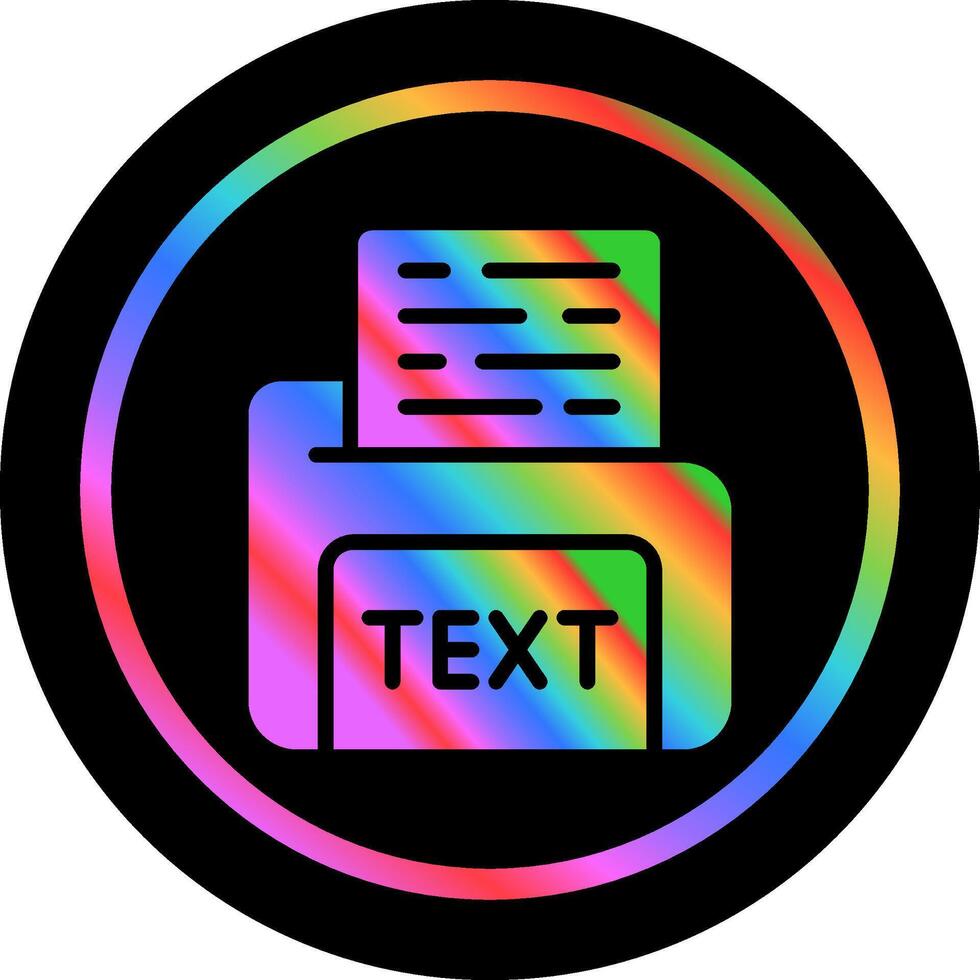 Text Datei Vektor Symbol