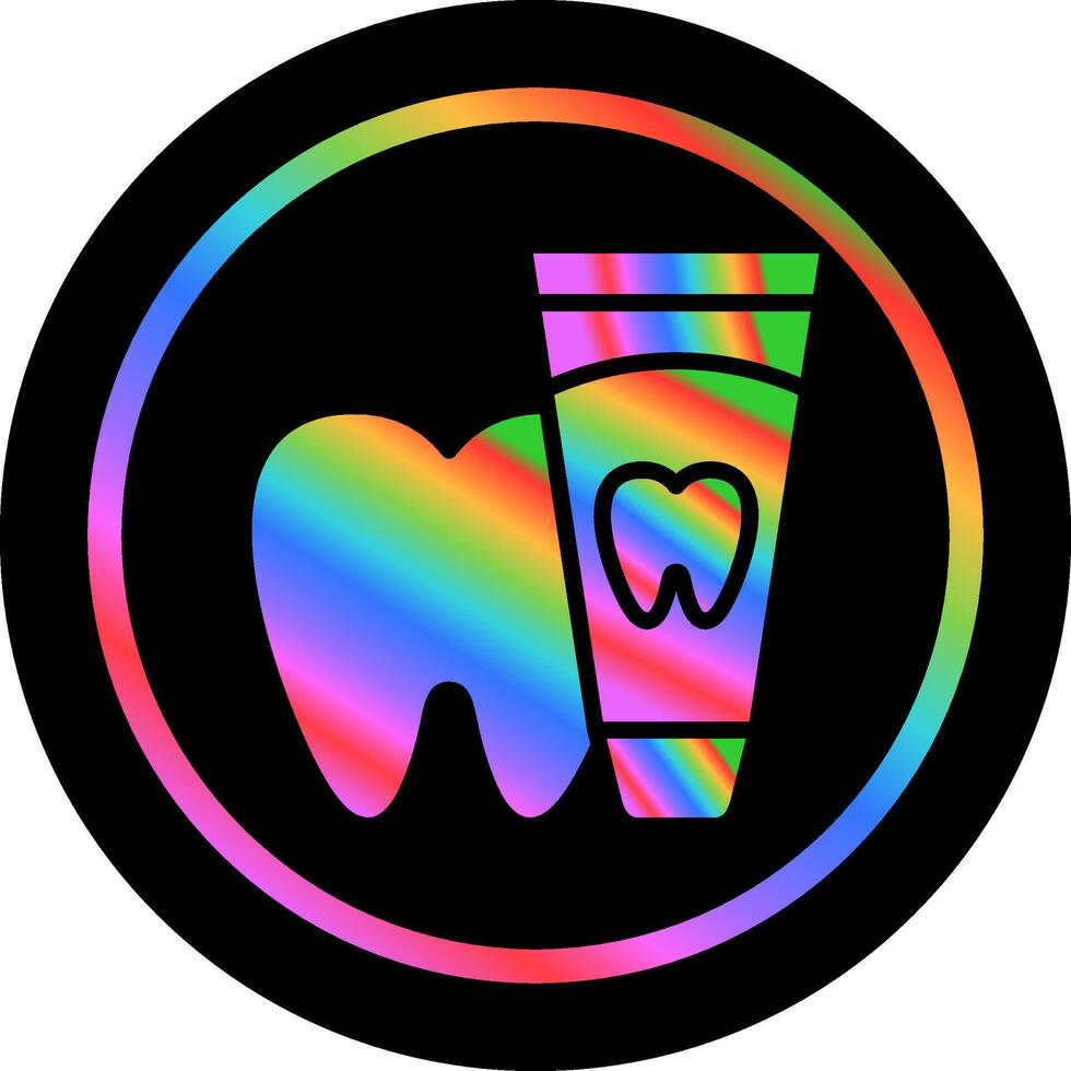tandkräm vektor ikon